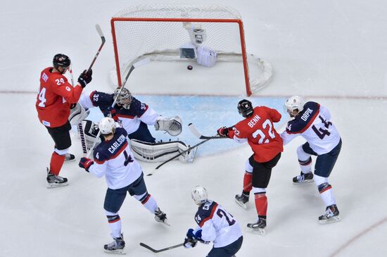Олимпиада 2014. Хоккей. Мужчины. США - Канада