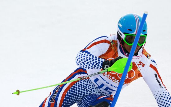 Олимпиада 2014. Горнолыжный спорт. Мужчины. Слалом