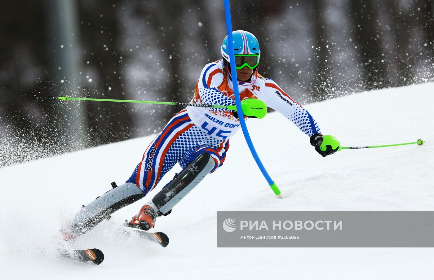 Олимпиада 2014. Горнолыжный спорт. Мужчины. Слалом