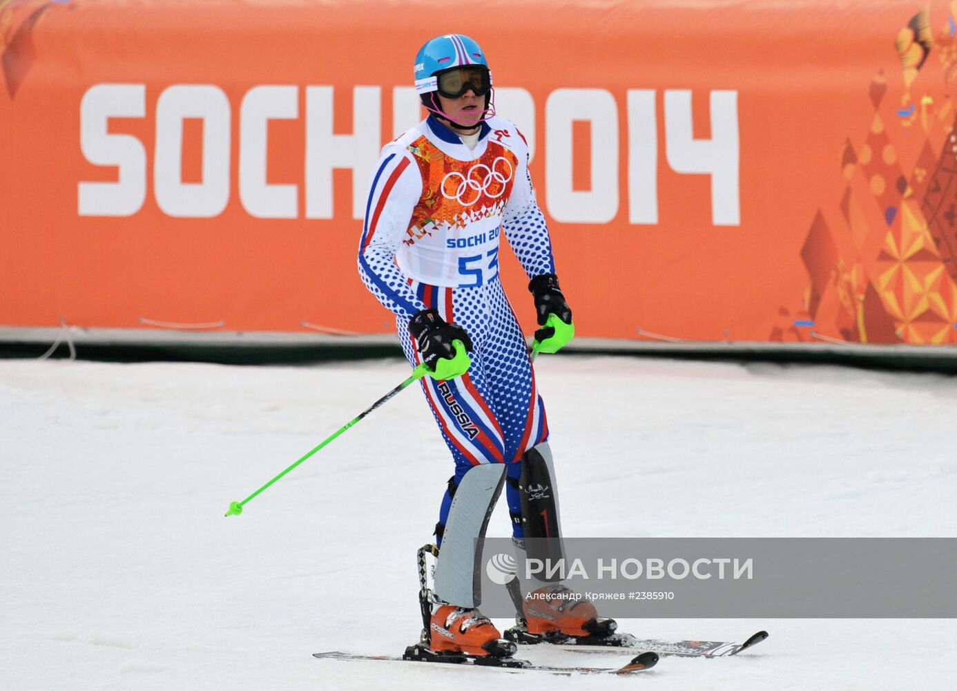 Олимпиада 2014. Горнолыжный спорт. Мужчины. Слалом