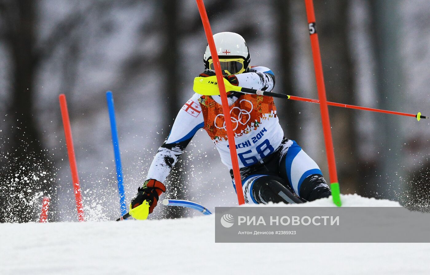 Олимпиада 2014. Горнолыжный спорт. Мужчины. Слалом