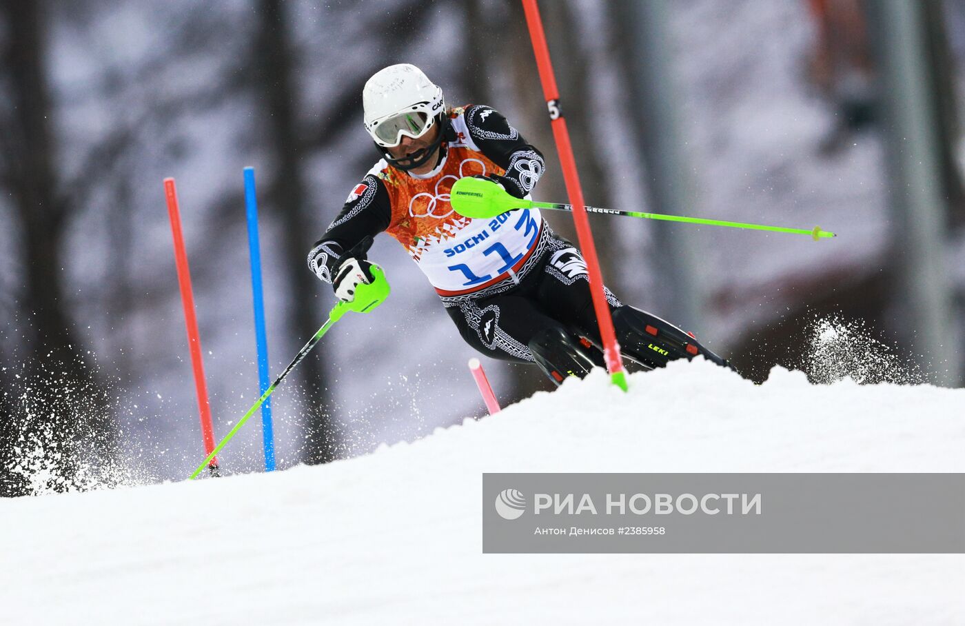 Олимпиада 2014. Горнолыжный спорт. Мужчины. Слалом