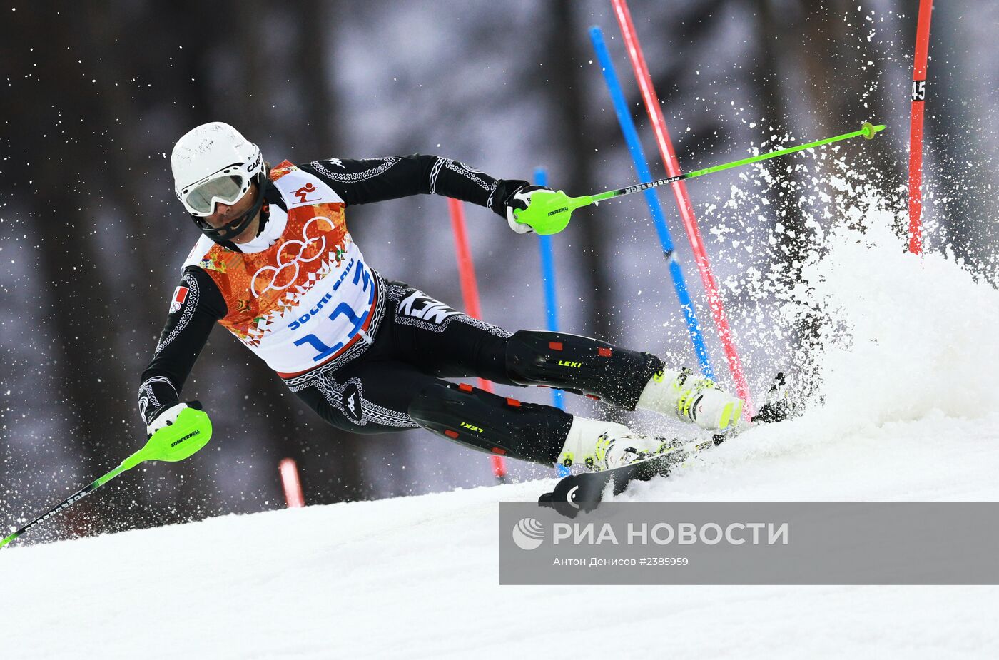 Олимпиада 2014. Горнолыжный спорт. Мужчины. Слалом