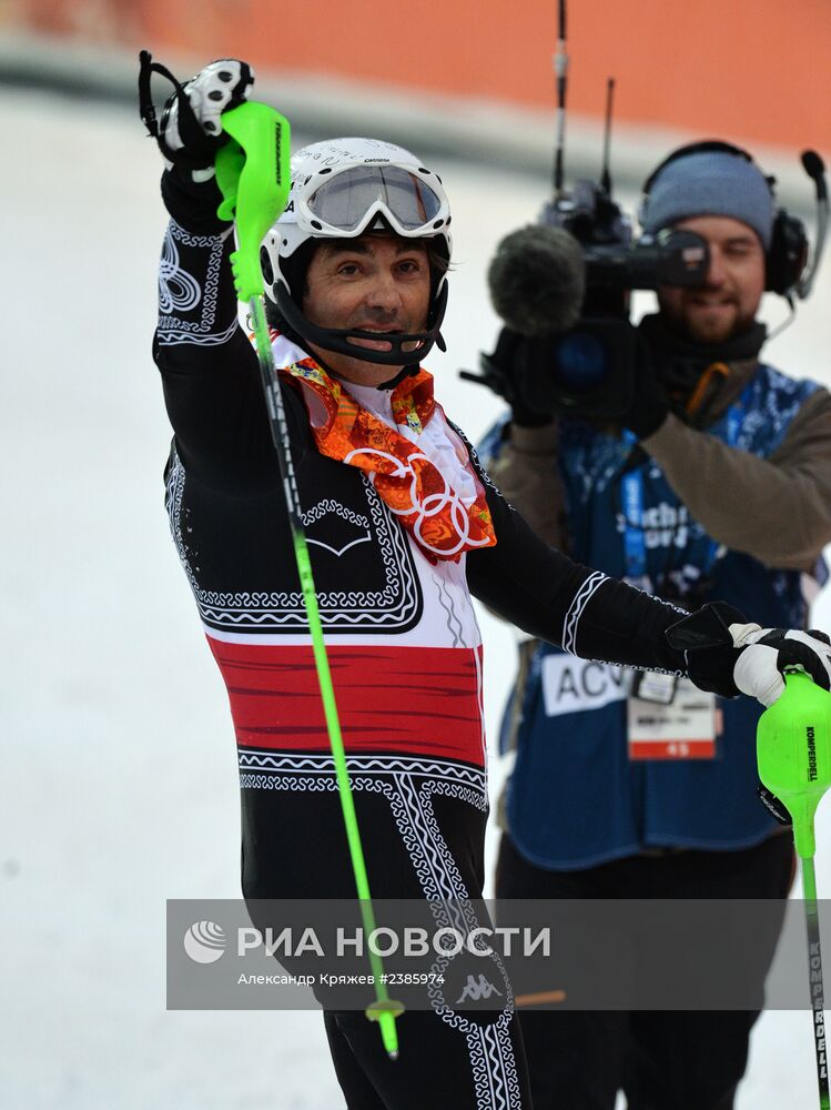 Олимпиада 2014. Горнолыжный спорт. Мужчины. Слалом