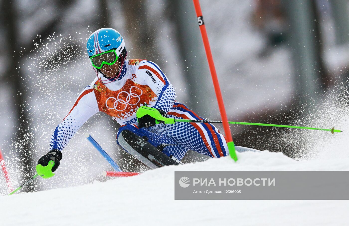 Олимпиада 2014. Горнолыжный спорт. Мужчины. Слалом