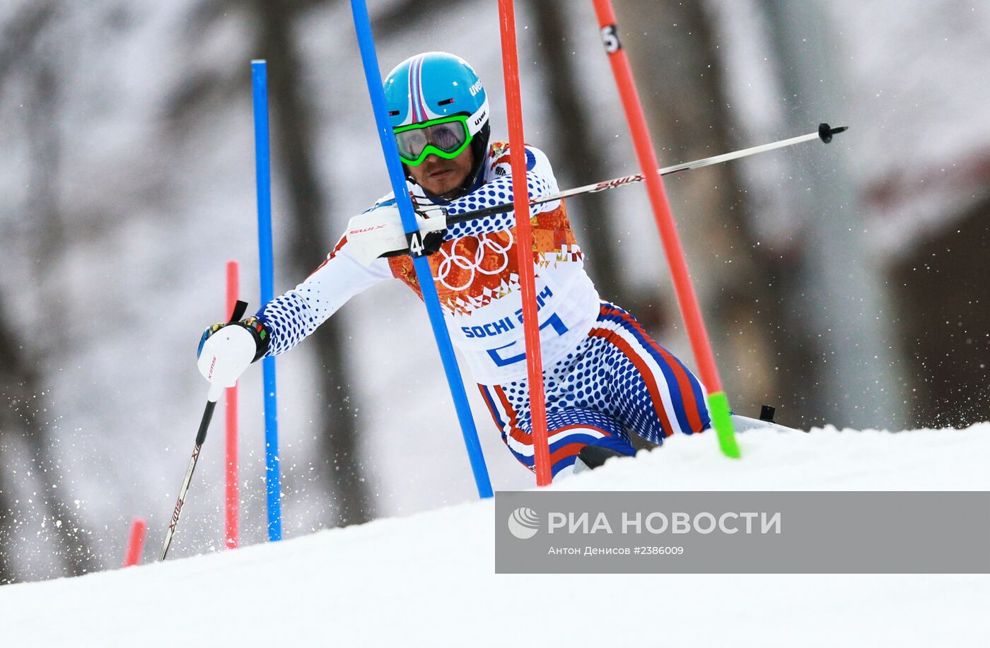 Олимпиада 2014. Горнолыжный спорт. Мужчины. Слалом