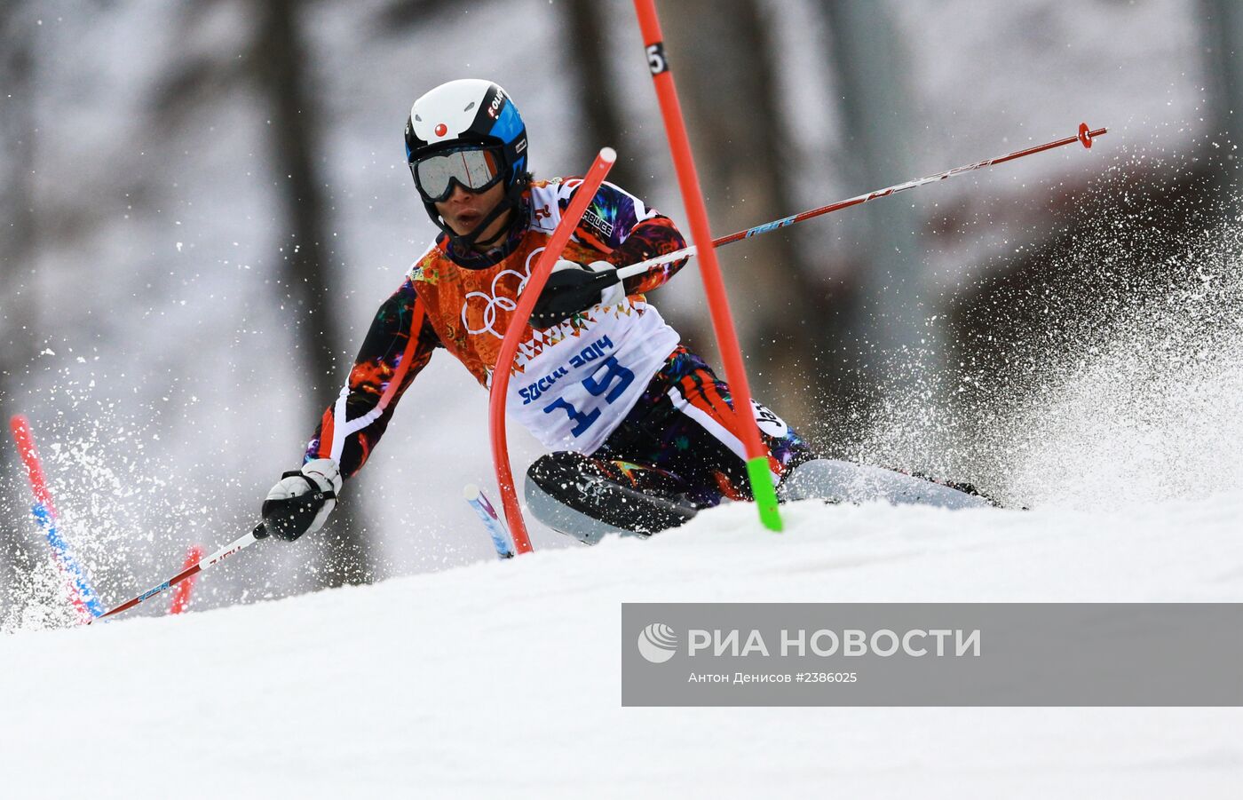 Олимпиада 2014. Горнолыжный спорт. Мужчины. Слалом