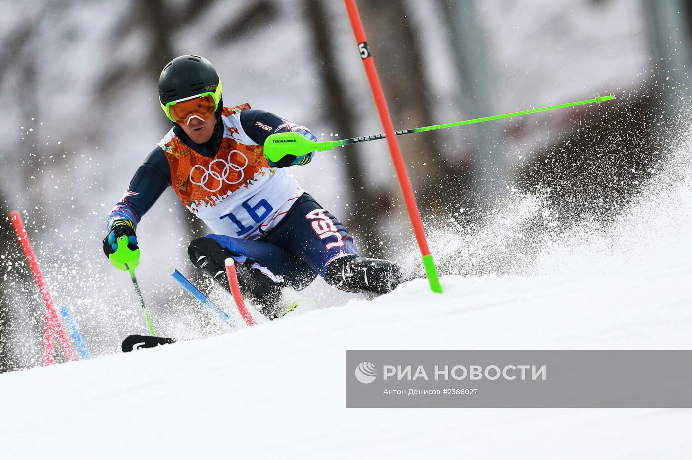 Олимпиада 2014. Горнолыжный спорт. Мужчины. Слалом