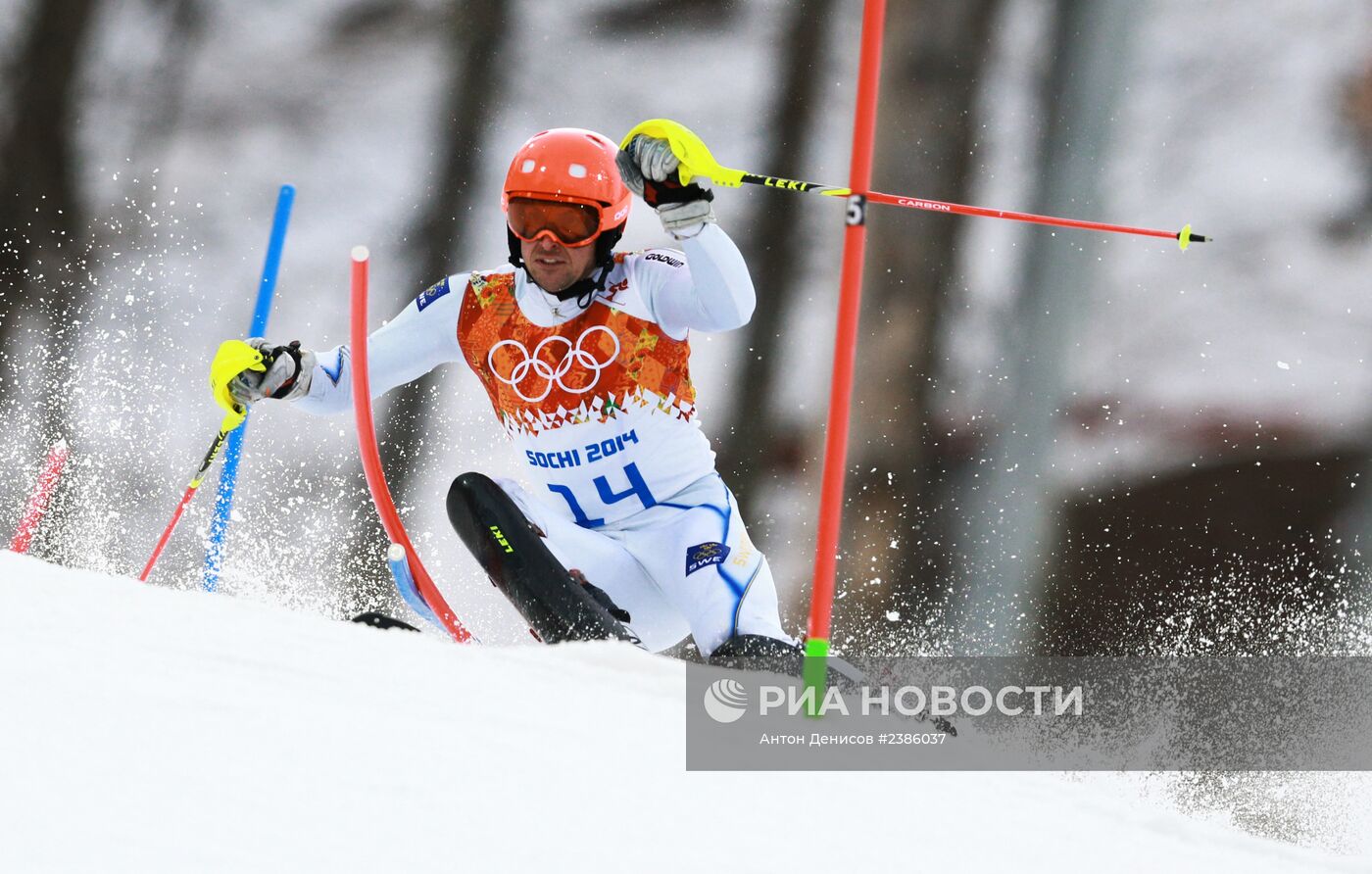 Олимпиада 2014. Горнолыжный спорт. Мужчины. Слалом