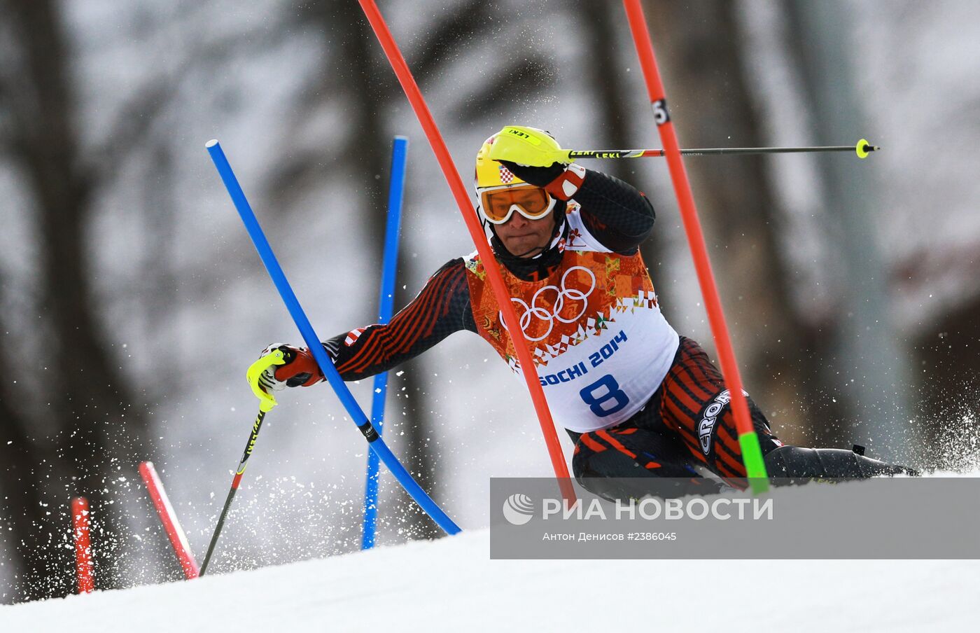 Олимпиада 2014. Горнолыжный спорт. Мужчины. Слалом