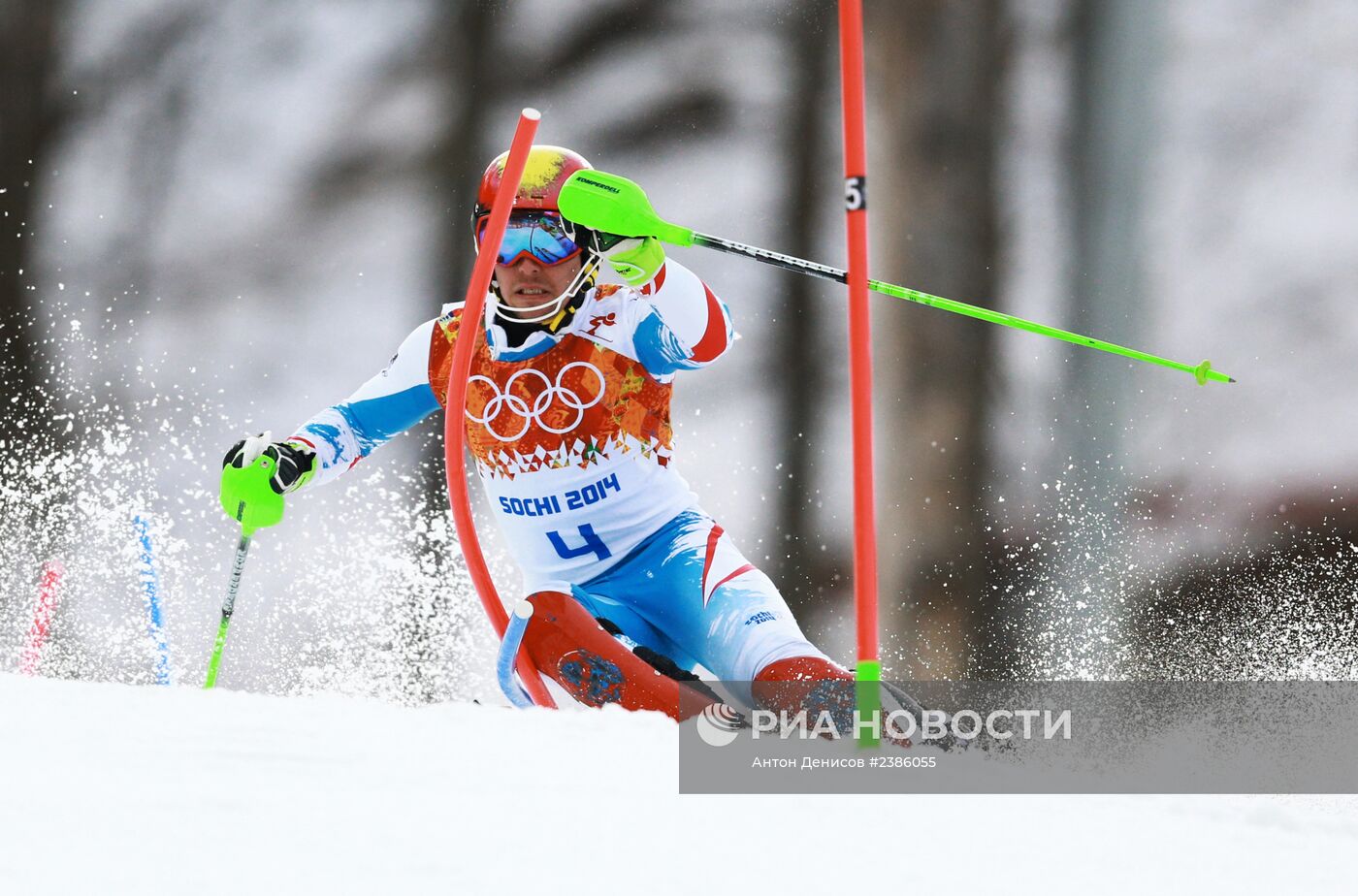 Олимпиада 2014. Горнолыжный спорт. Мужчины. Слалом