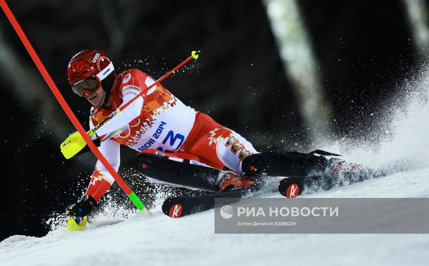 Олимпиада 2014. Горнолыжный спорт. Мужчины. Слалом