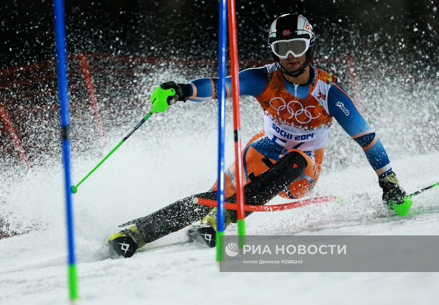 Олимпиада 2014. Горнолыжный спорт. Мужчины. Слалом