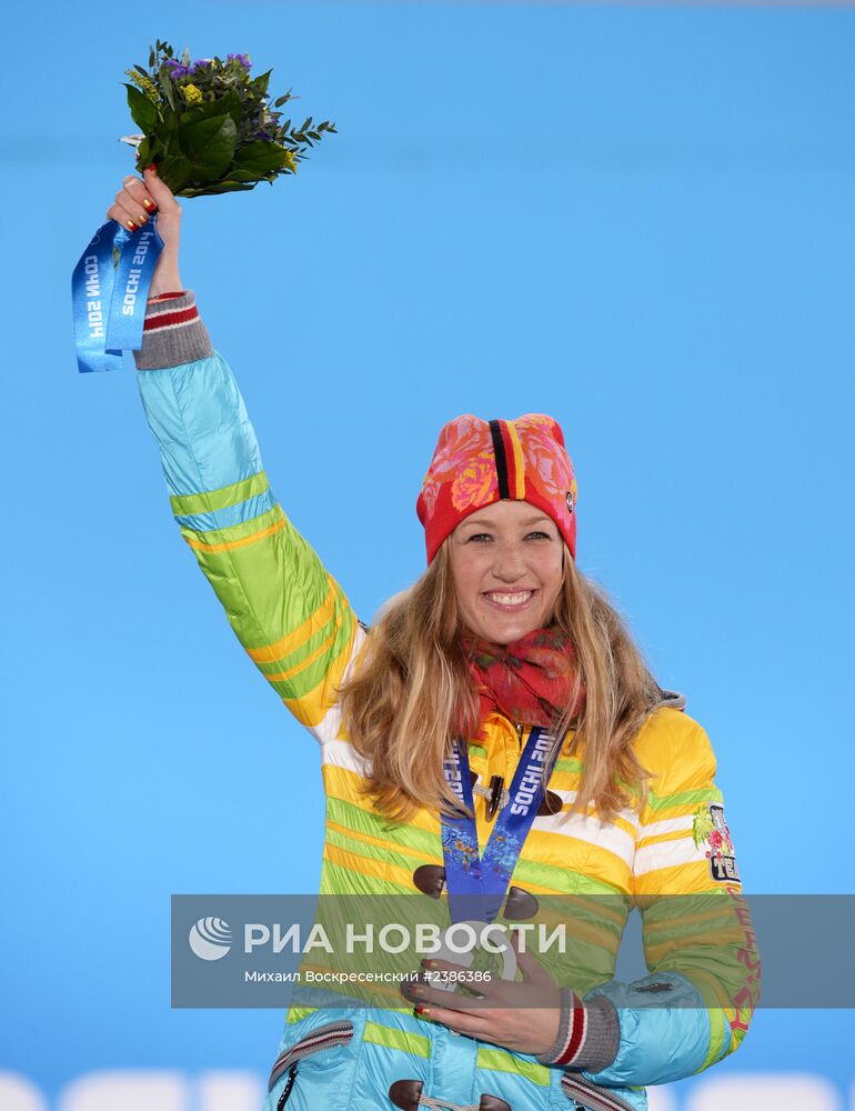 Олимпиада 2014. Церемония награждения. Пятнадцатый день