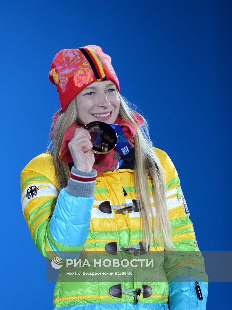 Олимпиада 2014. Церемония награждения. Пятнадцатый день