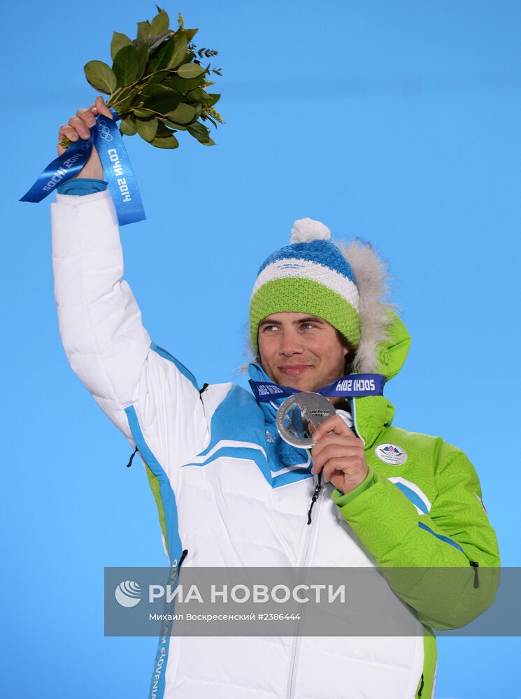 Олимпиада 2014. Церемония награждения. Пятнадцатый день