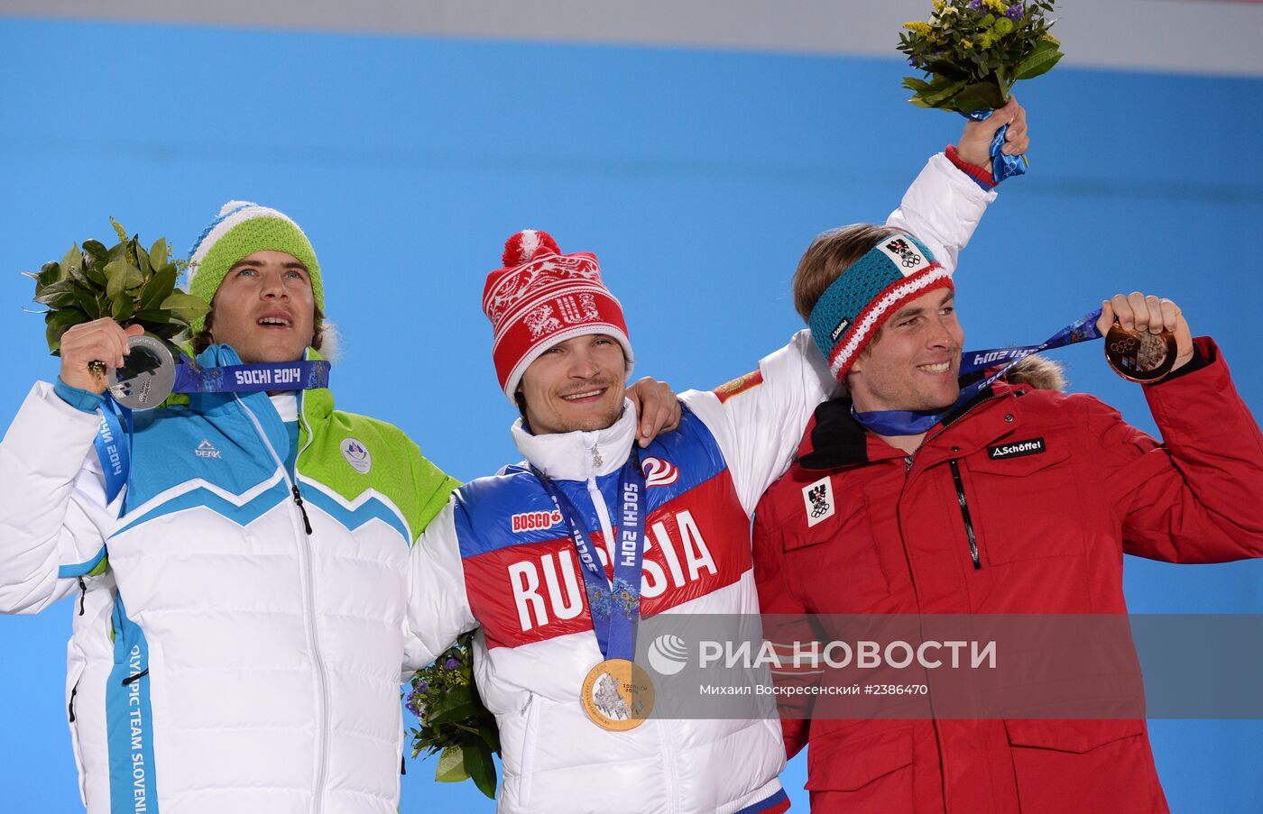 Олимпиада 2014. Церемония награждения. Пятнадцатый день