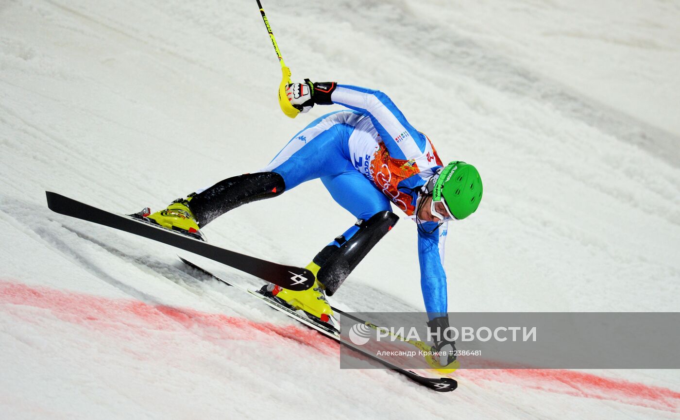 Олимпиада 2014. Горнолыжный спорт. Мужчины. Слалом