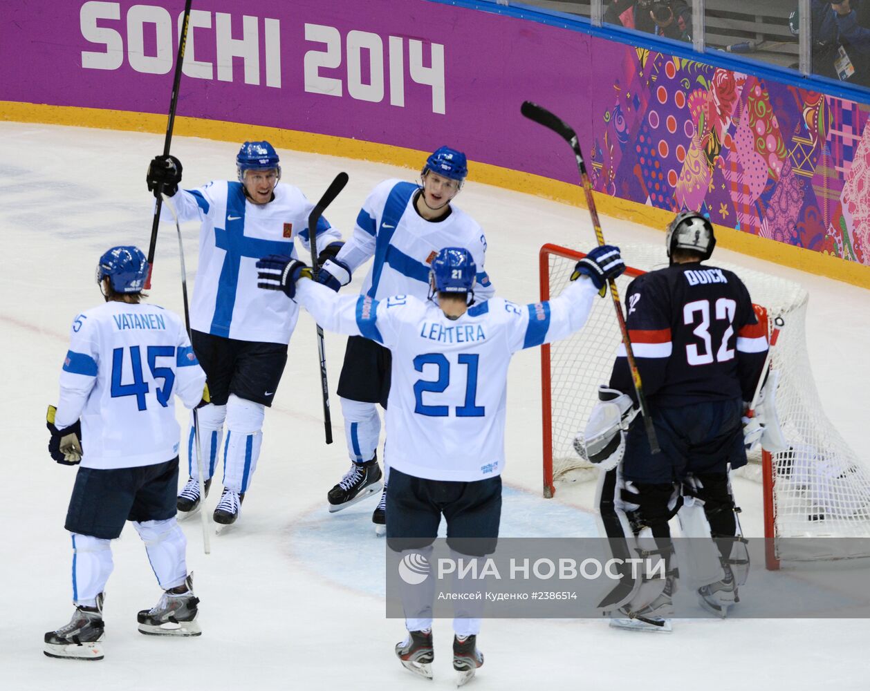 Олимпиада 2014. Хоккей. Мужчины. Матч за третье место