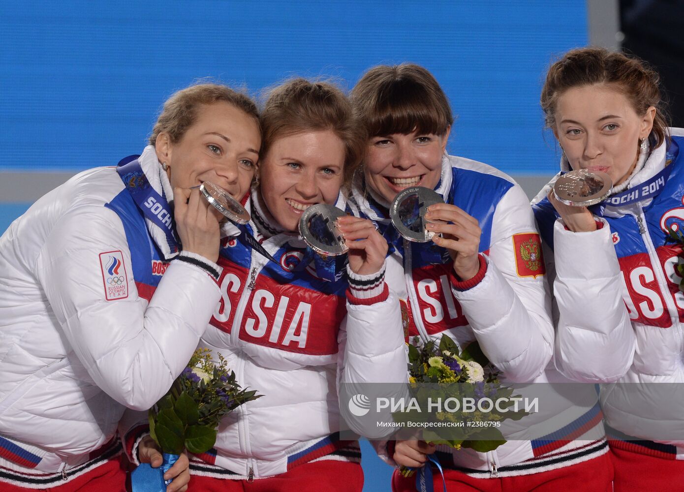 Олимпиада 2014. Церемония награждения. Пятнадцатый день