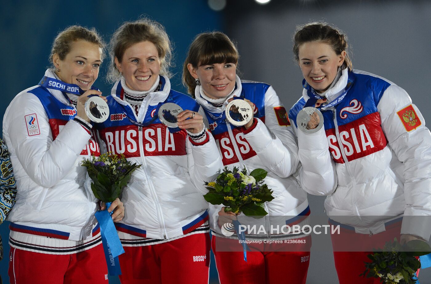 Олимпиада 2014. Церемония награждения. Пятнадцатый день