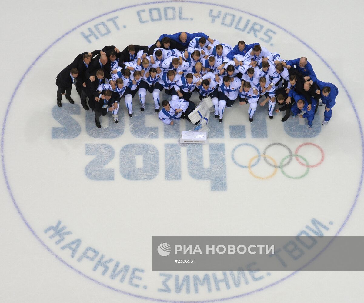 Олимпиада 2014. Хоккей. Мужчины. Матч за третье место