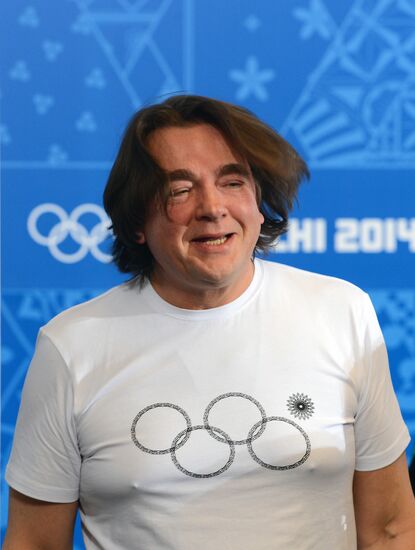 Пресс-конференция К. Эрнста, посвященная закрытию XXII Олимпиады в Сочи