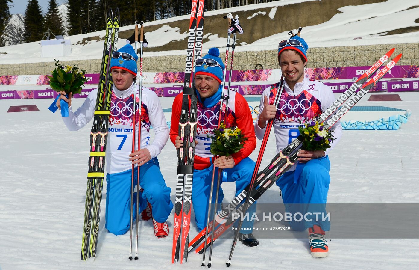 Олимпиада 2014. Лыжные гонки. Мужчины. Масс-старт