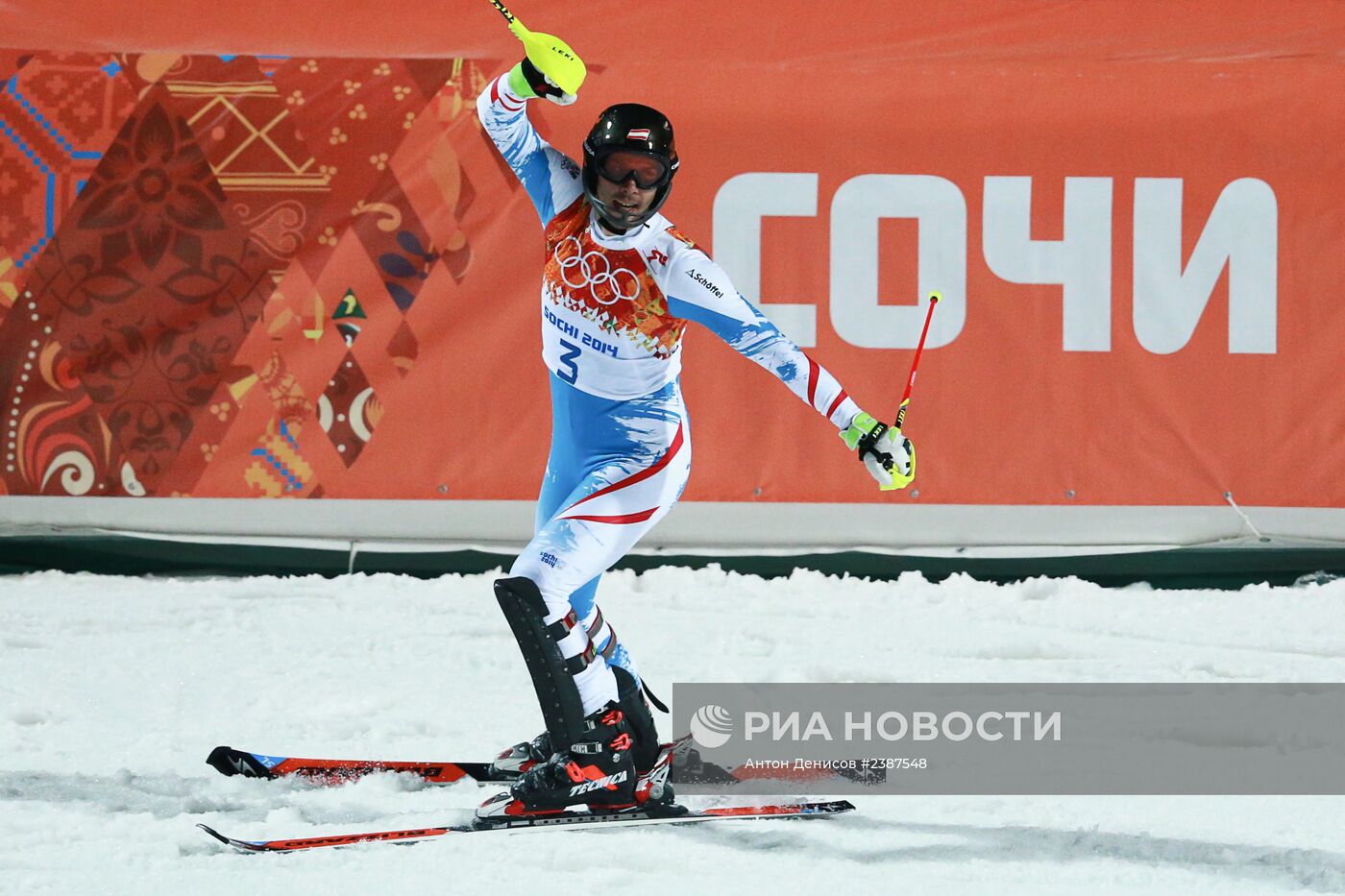 Олимпиада 2014. Горнолыжный спорт. Мужчины. Слалом