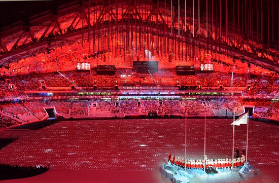 Олимпиада 2014. Церемония закрытия