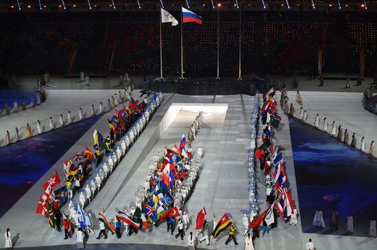 Олимпиада 2014. Церемония закрытия