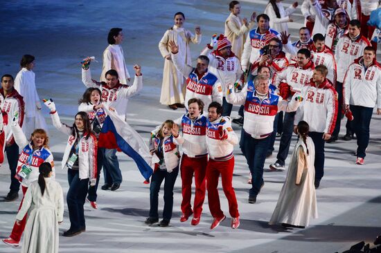 Олимпиада 2014. Церемония закрытия