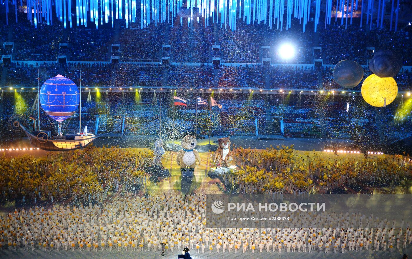 Олимпиада 2014. Церемония закрытия