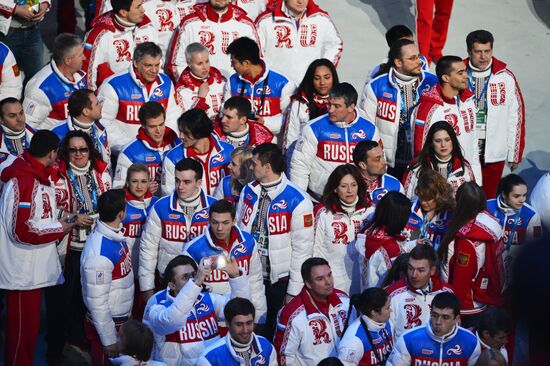 Олимпиада 2014. Церемония закрытия