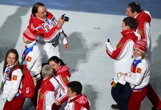 Олимпиада 2014. Церемония закрытия