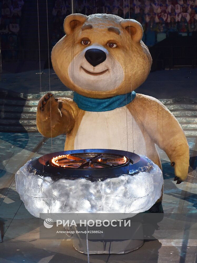 Олимпиада 2014. Церемония закрытия