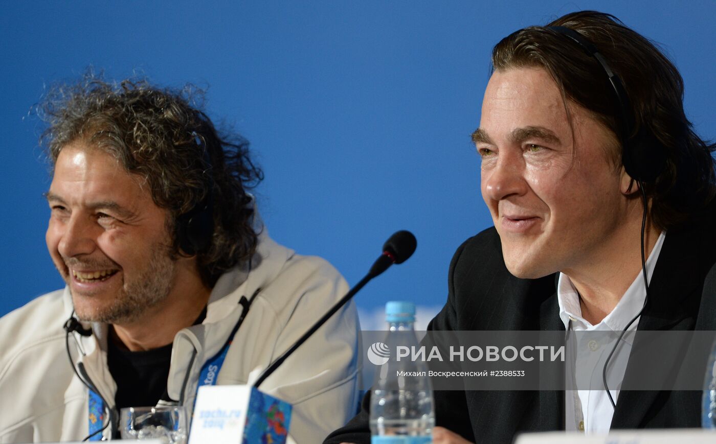 Пресс-конференция К. Эрнста, посвященная закрытию XXII Олимпиады в Сочи