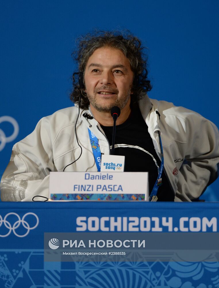 Пресс-конференция К. Эрнста, посвященная закрытию XXII Олимпиады в Сочи