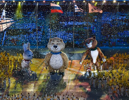 Олимпиада 2014. Церемония закрытия