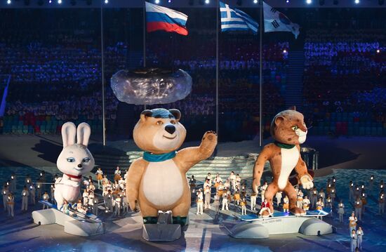 Олимпиада 2014. Церемония закрытия