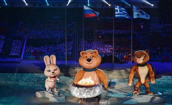 Олимпиада 2014. Церемония закрытия