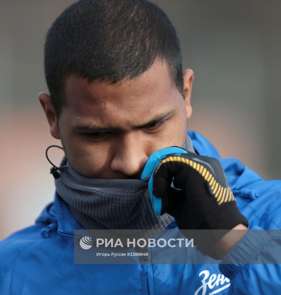 Футбол. Тренировка ФК "Зенит"