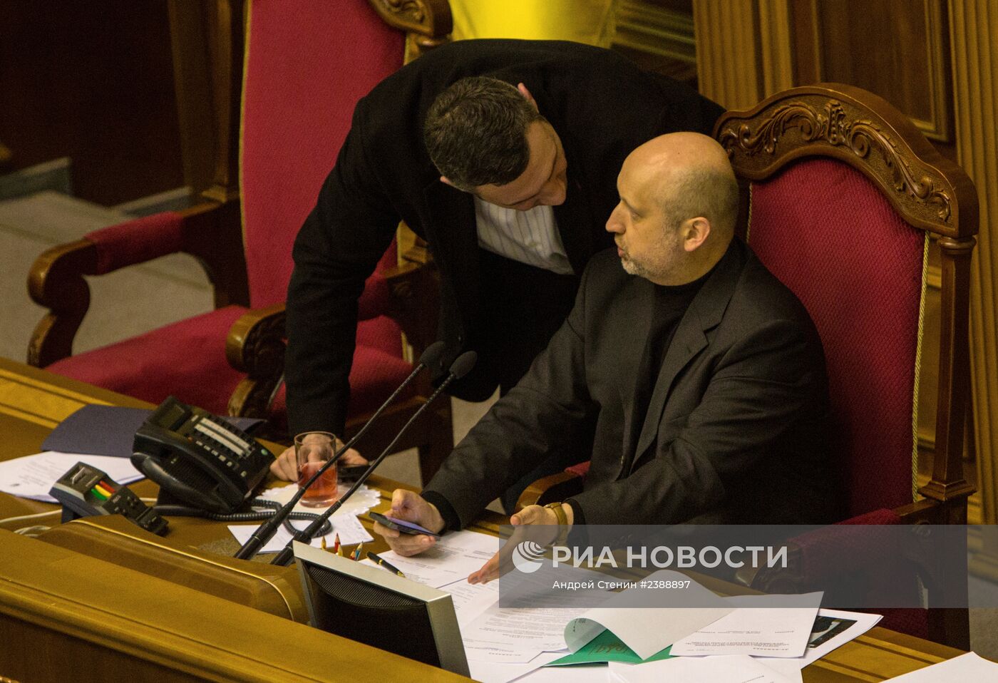 Заседание Верховный рады Украины