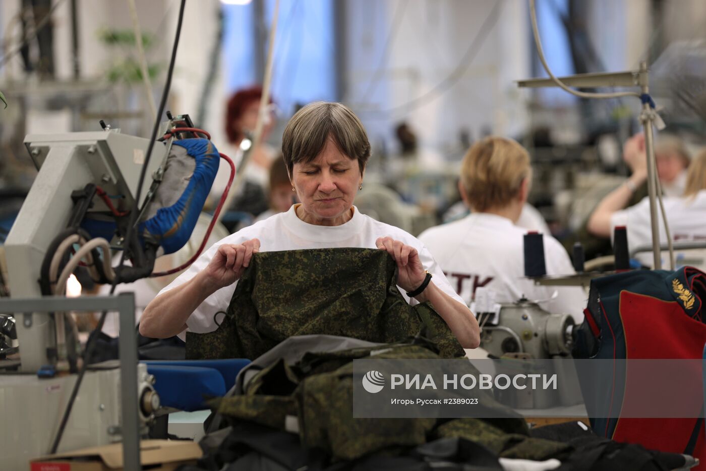 Фабрика высокотехнологичной форменной одежды в Санкт-Петербурге