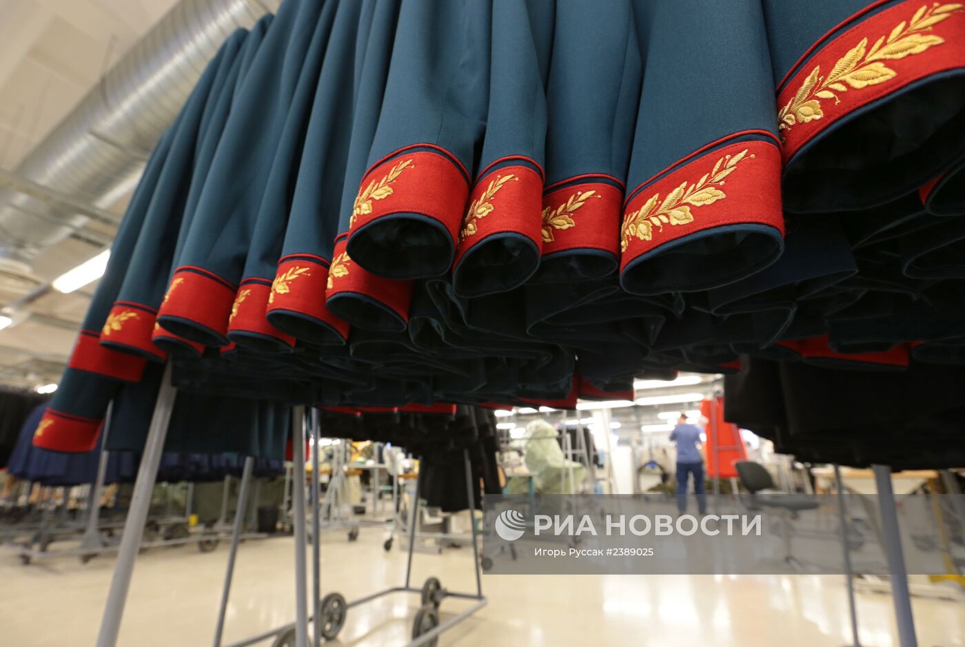 Фабрика высокотехнологичной форменной одежды в Санкт-Петербурге