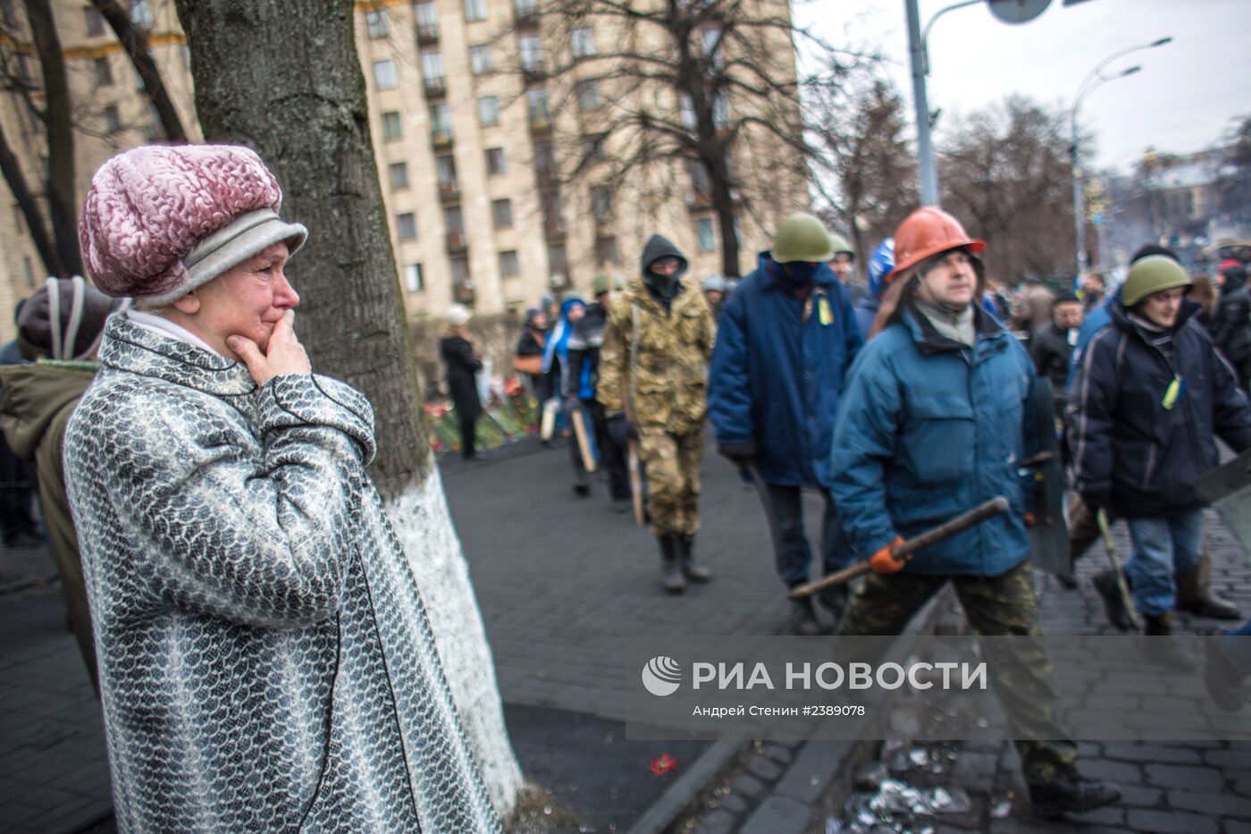 Обстановка в центре Киева