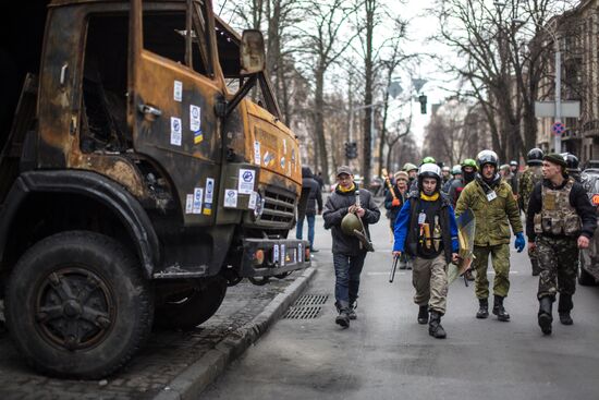Обстановка в центре Киева
