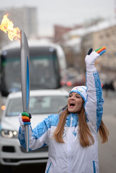 Эстафета Паралимпийского огня. Екатеринбург