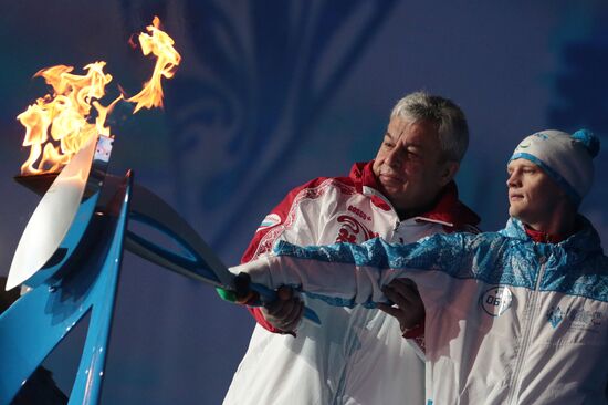 Эстафета Паралимпийского огня. Санкт-Петербург