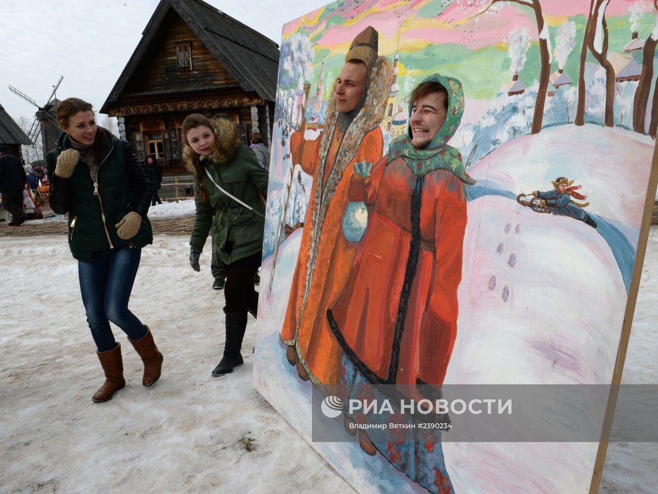 Проводы Масленицы в Суздале
